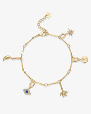 Cosmic Drip Charm Bracelet Set
