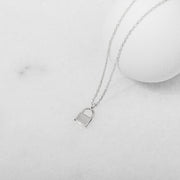 Lock Pendant Necklace – view 8