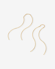 Twist Wavy ThreaderEarrings – view 4