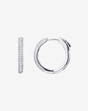 Pavé HoopsEarrings – view 3