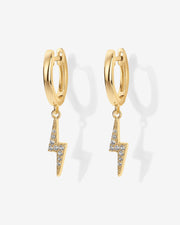 Lightning Bolt HuggiesEarrings – view 7