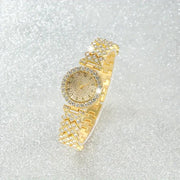 Luxe Radiance Gold Watch & Bracelet Set | Gold – view 2