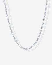 Paperclip Chain Necklace – view 4