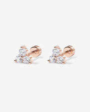 Lotus Screw Back StudEarrings – view 9