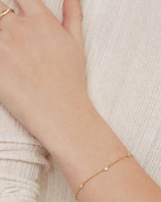 Simulated Diamond Bracelet – view 3