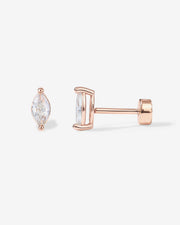 Tear Screw Back StudEarrings – view 3