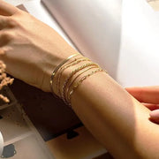 Isabella Vernetta bracelet set | Gold – view 2