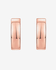 Small Squared Edge HoopsEarrings – view 13