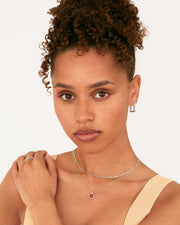 Geometric Rectangle HoopEarrings – view 18