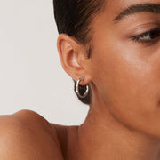 Square Edge Open HoopEarrings – view 15