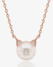 Freshwater Cultured Cat Pearl Necklace – view 2