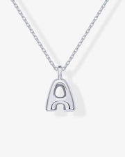Bubble Initial Pendant – view 2