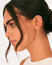 Celestial Chains Threader Earrings – view 9