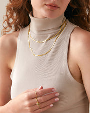 Thin Magic Flex Snake Necklace – view 7