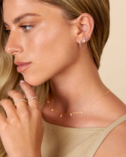 Tiny Hamsa Screw Back StudEarrings – view 12