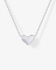 Tiny Heart Charm Necklace – view 2