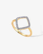 Geo Diamond Ring – view 10
