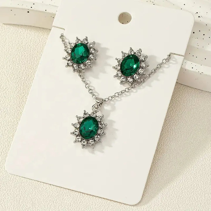 Katya Smeryn Jewelry Set | White Gold – view 2