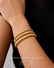 Beaded Stretch Bracelet Trio – view 3