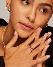 Multi Colored Chunky Ring – view 16