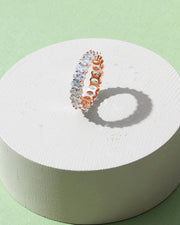 Oval Eternity Band – view 13