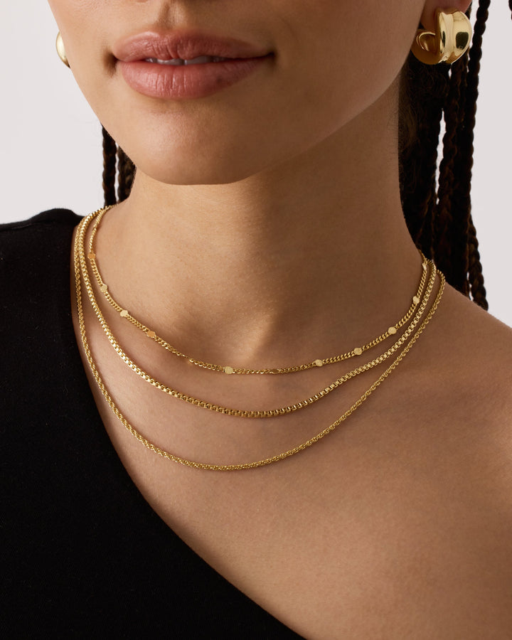 Satellite Layered Necklace – view 2