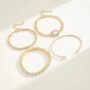 Domitia Calvina Bracelet Set | Gold – view 4