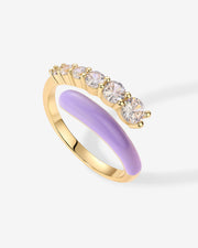 Provence Enamel Open Ring – view 2