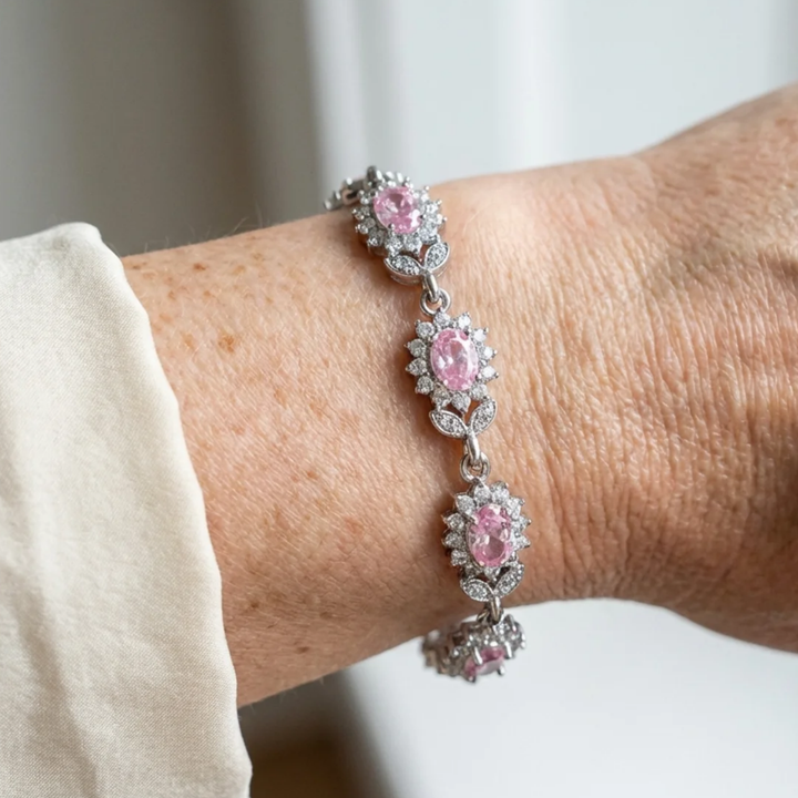 Iridessa Pinkthorn Bracelet | White Gold – view 2