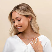 Aurora Crystal Necklace | Gold – view 4