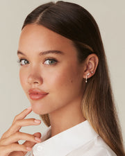 Opal Drop HuggiesEarrings – view 12