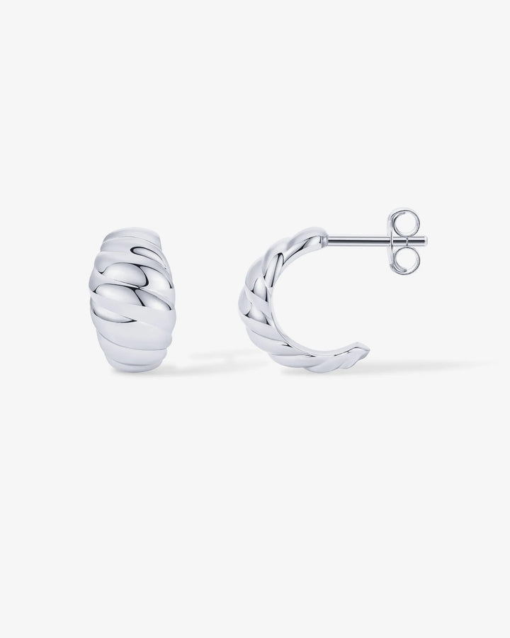 Croissant HuggiesEarrings – view 2