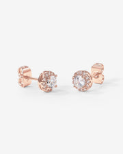 Small Halo StudsEarrings – view 15