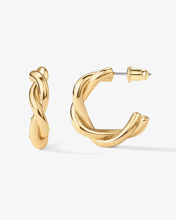Twisted HoopsEarrings