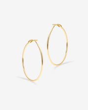 Clasp Back Thin HoopsEarrings – view 33