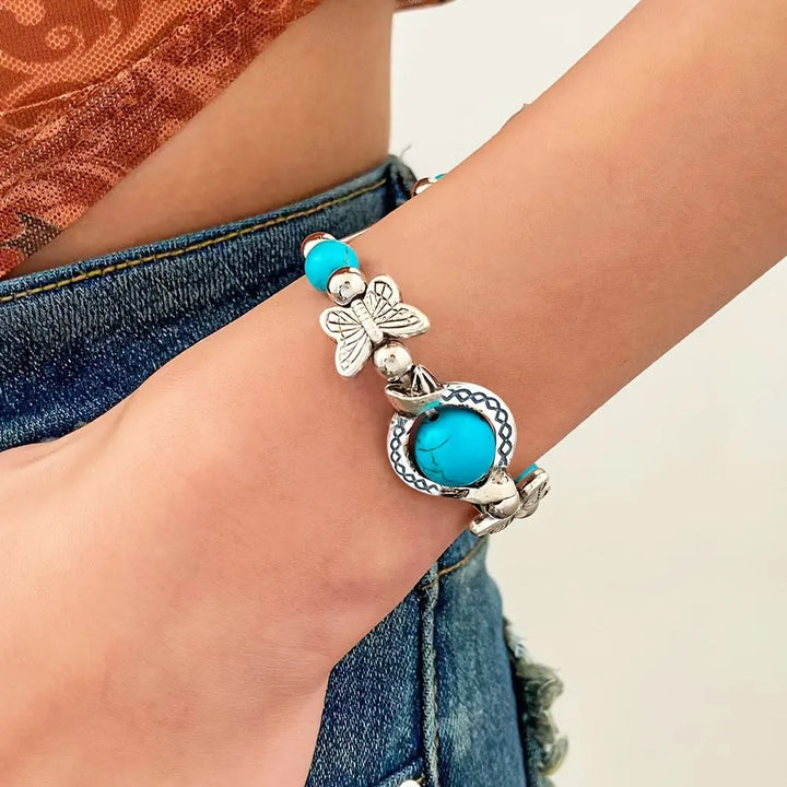 Oasis Butterfly Drift Bracelet | White Gold – view 2