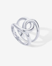 Chunky Interloop Ring – view 2