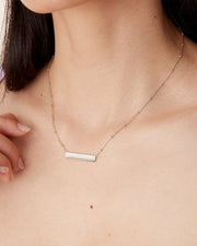 Horizontal Bar Necklace – view 10