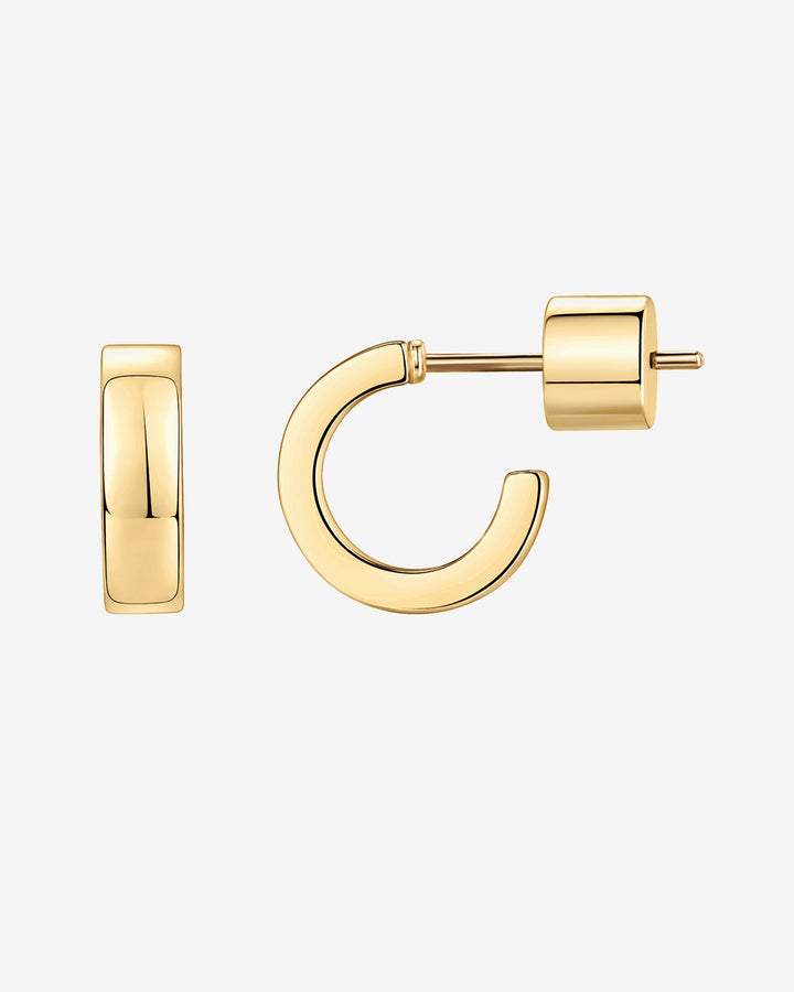 Small Squared Edge HoopsEarrings