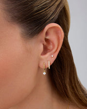Ear Stack CZ Earring Trio – view 3