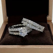 Eternal Radiance Ring Set | Gold – view 2