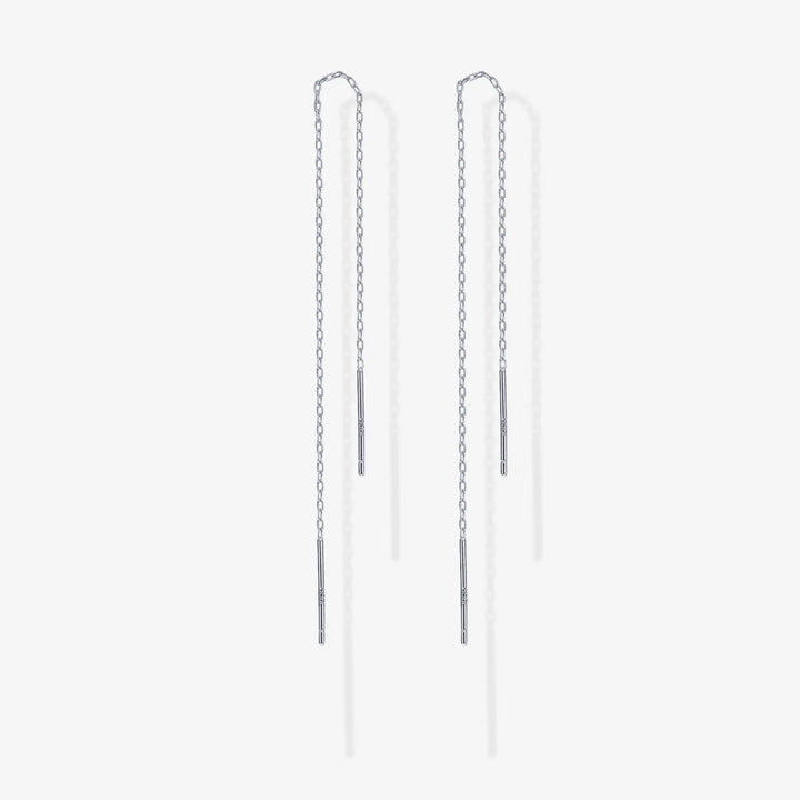 Celestial Chains Threader Earrings – view 2