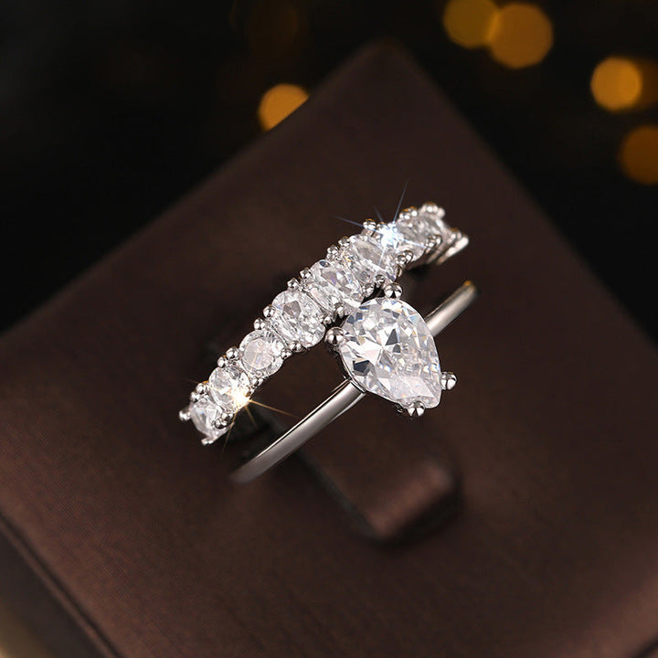 Vivienne Hartley Ring | White Gold – view 2