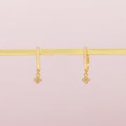 Drop Clover HuggiesEarrings – view 6