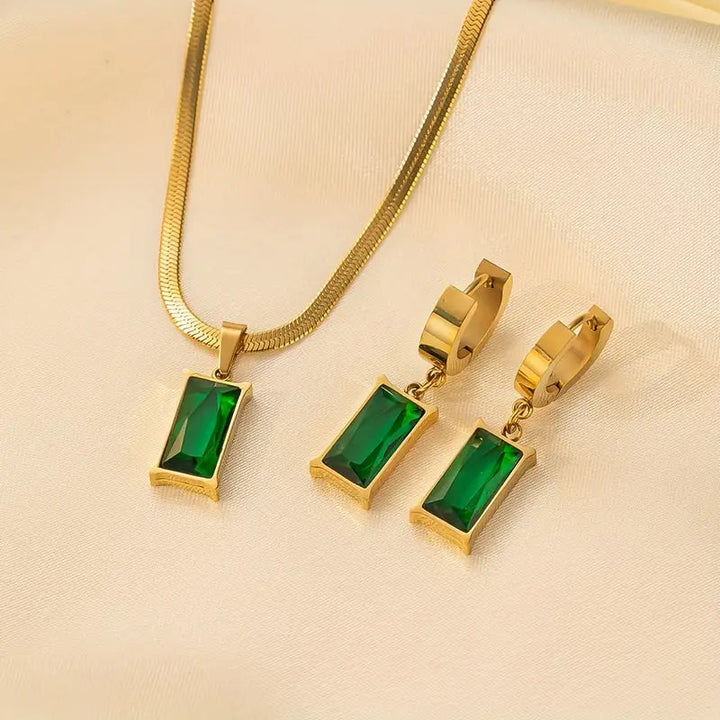 Iselotte Verdain Jewelry Set | Gold – view 2