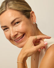 Large Halo StudsEarrings – view 6