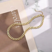 Chunky Cuban Link Necklace | Gold – view 2