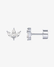 Rebirth Lotus ScrewbacksEarrings – view 2
