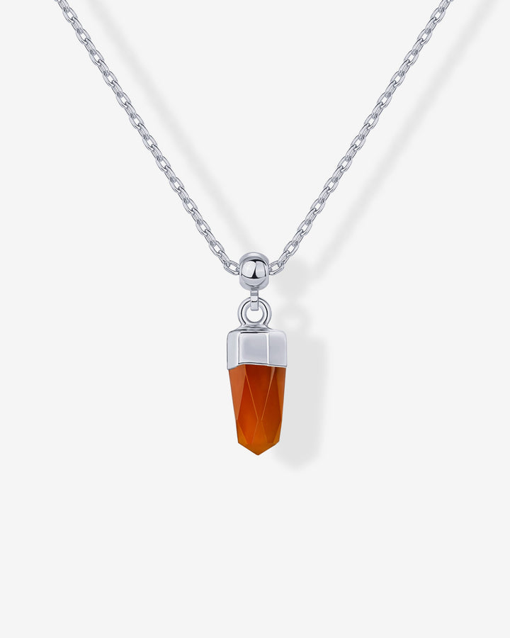 Dainty Crystal Charm Pendant Necklace – view 2