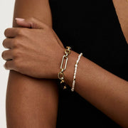 Link T-Bar Bracelet | Gold – view 4